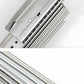 AOLISHENG Concealed Multi-Section Drawer Slides for Extending Dining Table, Full Extension Side Mount Hidden Rail (Aluminum Alloy / Cold-Rolled Steel)