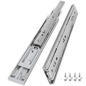 AOLISHENG 2 Pair  Stainless Steel Soft Close Drawer Runners U1045K