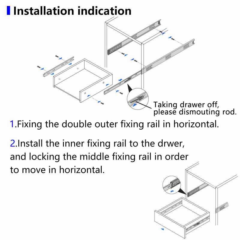 Heavy Ball Bearing Drawer Runners