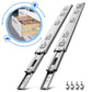 AOLISHENG Stainless Steel Ball Bearing Drawer Runners W1245, 1 Pair