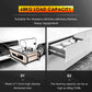 AOLISHENG Load Capacity 68KG Stainless Steel Heavy Duty Ball Bearing Drawer Runners W5115, 1 Pair